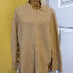 Vigoss Tan Cowl Neck Sweater